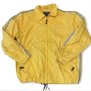 Men’s Vintage American Eagle yellow jacket. Size M